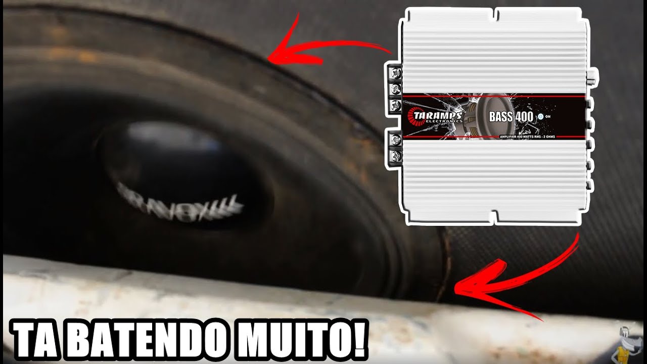 Instalei 2 Bravox 400 RMS 4ohms No Modulo Bass 400 Da Taramps! Será Que Deu Bom?