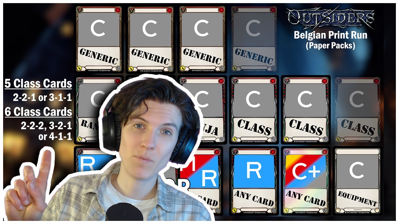 Outsiders Pack Rarity & Class Distribution Breakdown - YouTube