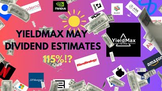 Yieldmax ETFs May Dividend Estimates (CONY, AMDY, TSLY, FBY ETC.)