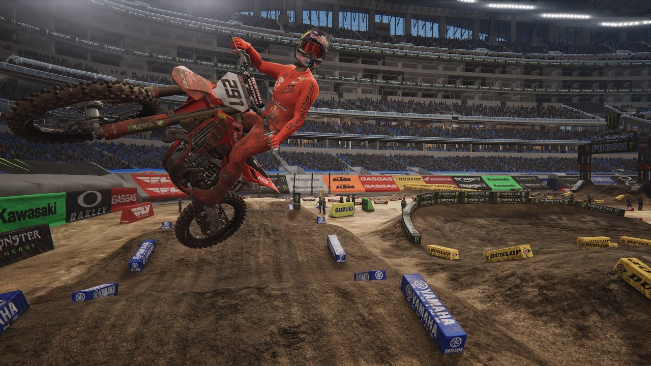 Arlington console world record (51.901sec) Monster Energy Supercross 25