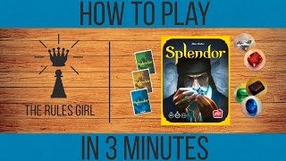 How to Play Splendor in 3 Minutes - The Rules Girl