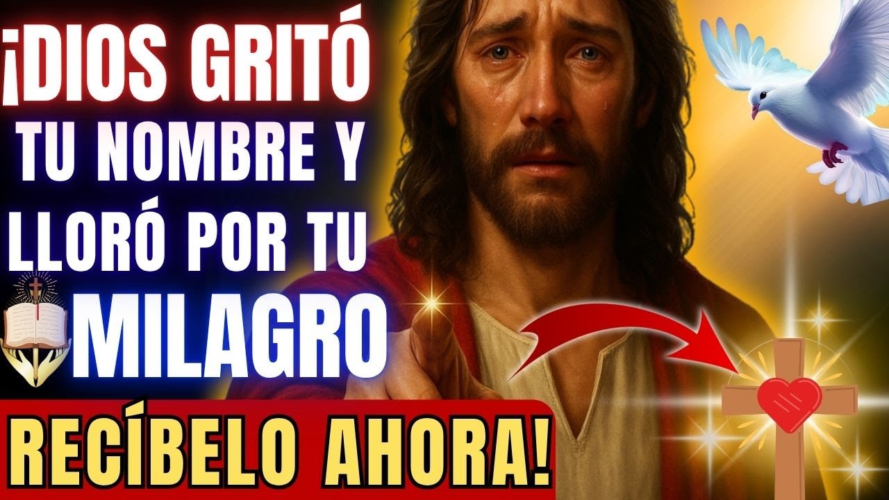 😭 ¡DIOS, CON LÁGRIMAS, GRITÓ! ABRIÓ EL CIELO Y LIBERÓ TU GRAN MILAGRO.