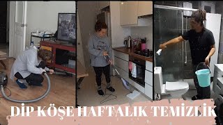 Buharli Di̇p Köşe Temi̇zli̇k Eşi̇mle İş Bölümü Yaptik Bebekle Temi̇zli̇k