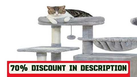 A must-have product! Cat tree Cat Tower for Indoor Cats 2 Styles Cat Activity Tree with Cat Scratc