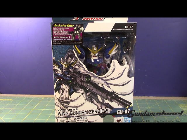 Gundam Wing: Endless Waltz Gundam Universe GU-07 XXXG-00W0 Wing Gundam