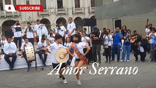 AMOR SERRANO - Karen Aracely, Inspiración Criolla. ( En la plaza San Martín)