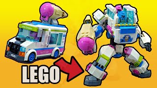 I turned this ice cream truck into a mech!