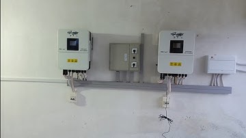 Parallel connection inverex Nitrox 6 kw