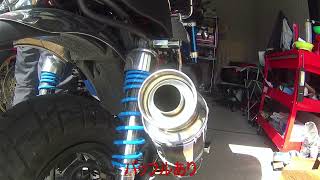 モンキー125（JB03)　BEAMS　R-EVOtitansilencr  sound