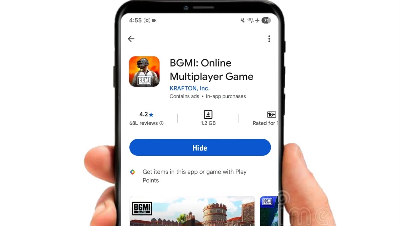 How to hide apps and game on play store | hide apps on android - YouTube