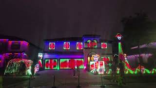 🎃😈 Sweet But Psycho 👻✨ Halloween Light Show 🕸️ Starkey Ranch Odessa, Fl 🦇🩷