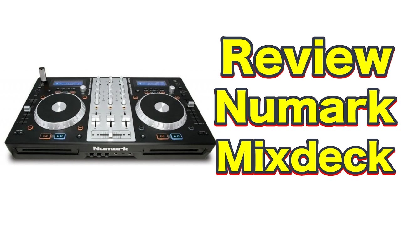Review Controladora para DJs Numark Mixdeck Express - YouTube