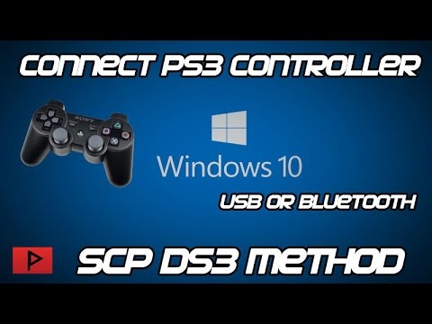 [How To] Connect PS3 Controller To PC On Windows 10 (SCP DS3 Method)