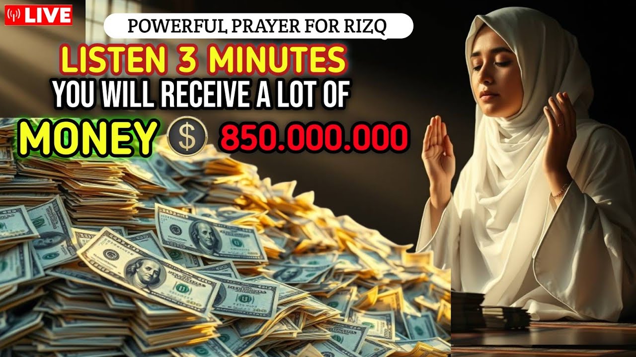 POWERFUL DU’A FOR RIZQ 🤲 Allah Will Open Unexpected Doors of Wealth This Week