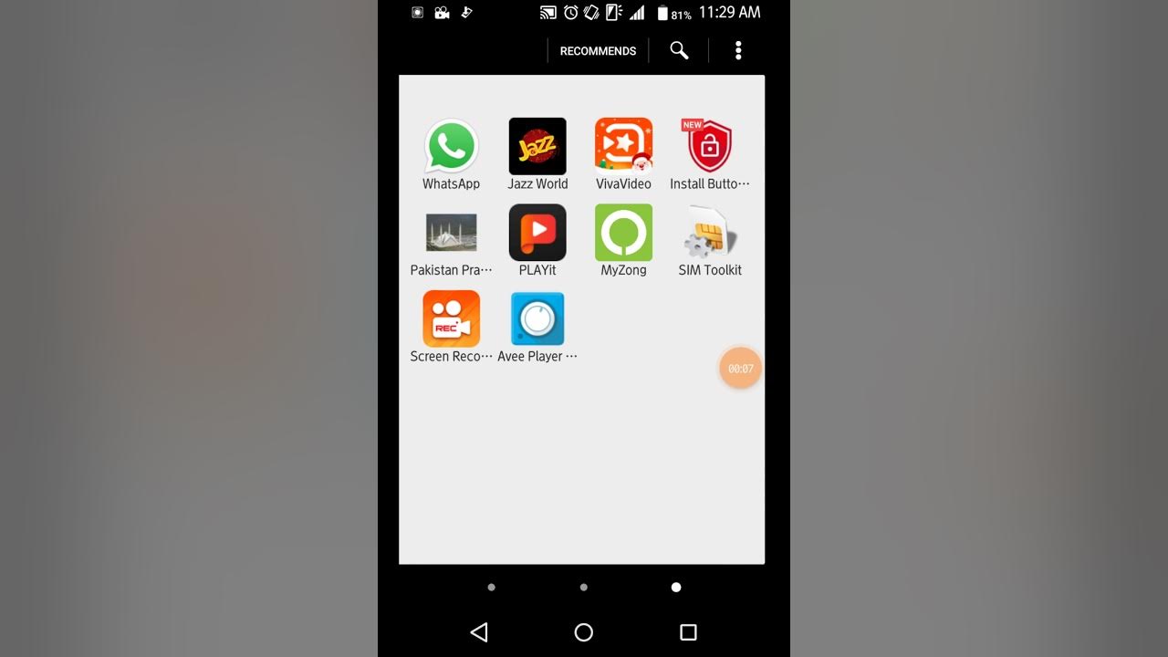 Your recent screen appears here problem 👍😊 YouTube