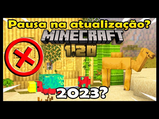 Minecraft – Atualização 1.20 será lançada em 2023; Mobs Camelo e Sniffer,  novos blocos e colaboração com Batman são anunciados