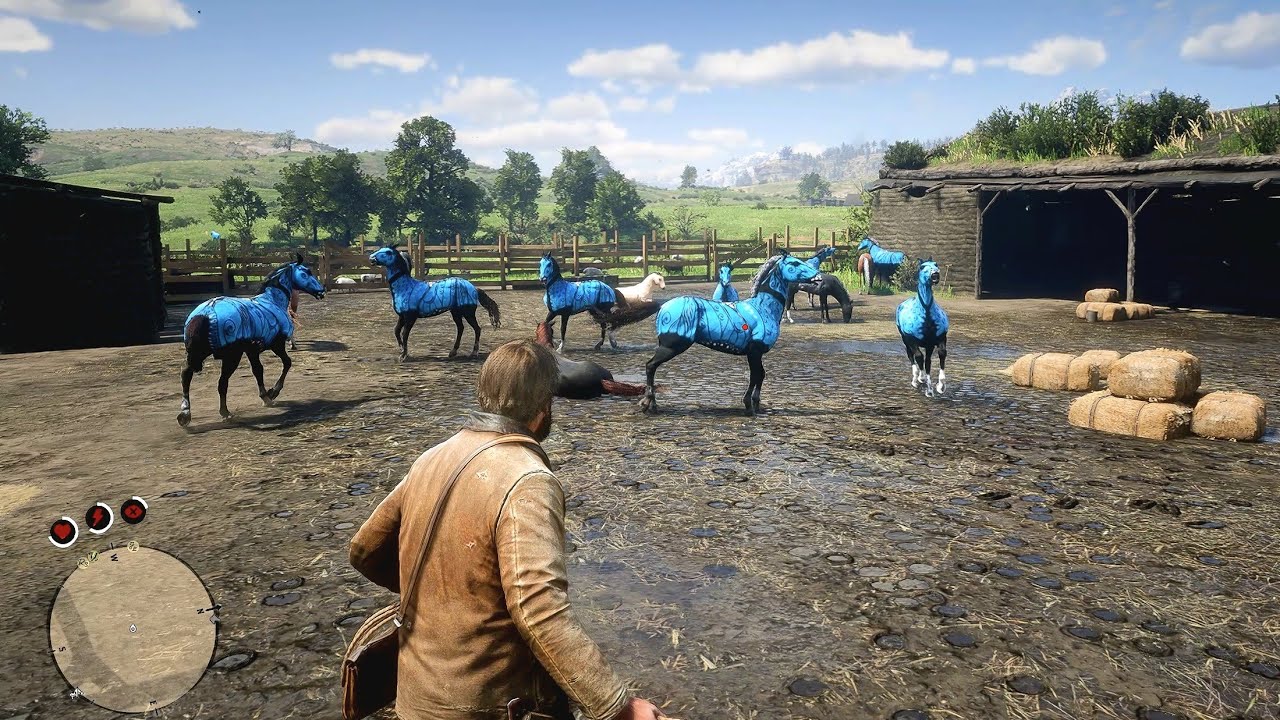 Arthur Trying To Catch a Beautiful Horse - Red Dead Redemption 2 ...