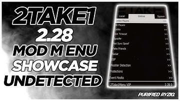 [PC/GTA5] *NEW UPDATE* 2take1 2.28 Mod Menu Undetected Showcase (Best)