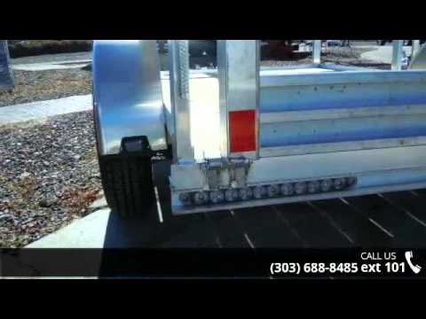 hi precision 2015 H&H 5x8 Aluminum Utility Trailer - Colorado Trailer...