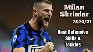 Milan Skriniar 202021 Crazy Tackles & Defensive Skills Il Muro