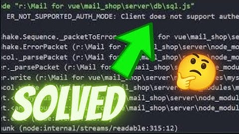 Fix MySQL Error ER_NOT_SUPPORTED_AUTH_MODE 2025 | Complete Solution 🔥