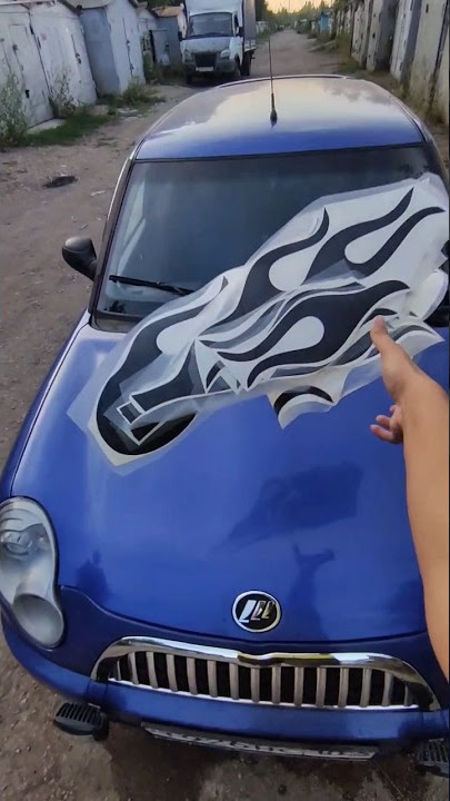 #stickers #flame #fire #lifan #hotrod #sticultura #vinyl #tuning #eazy #handmade #car #life
