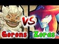 What If The ZORAS And GORONS Ended Up In A BATTLE? (The Legend Of Zelda VS)