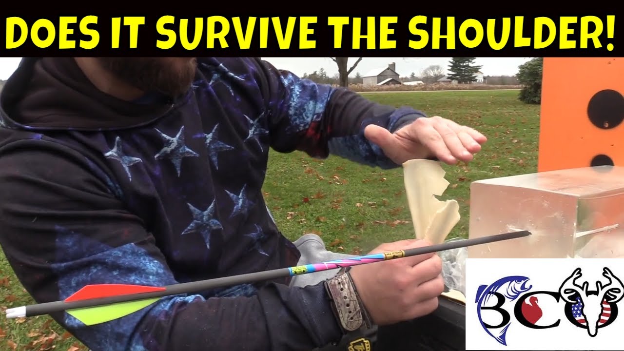 sevr 2.0 titanium broadhead vs whitetail shoulder blade! bco review
