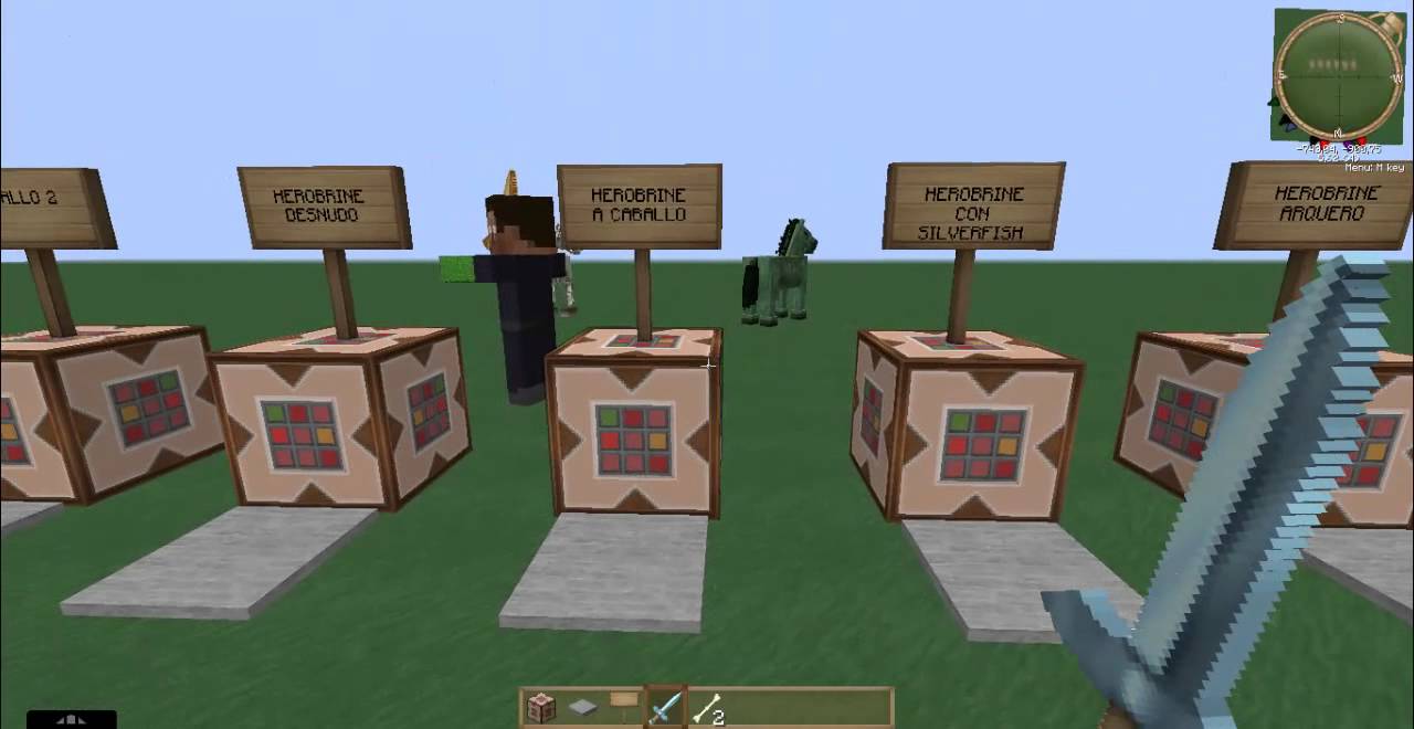 Como Invocar A Herobrine Con Comandos