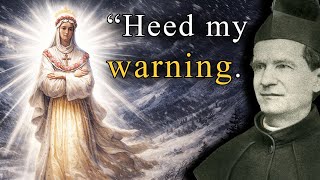 Our Lady's Tears in 1846 Revealed Why Don Bosco Built His Oratory I Ep. 447