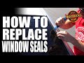 How To Replace Rear Window Seals! - BMW E60 530i Project - Masterson's Car Care