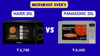 Haier Vs Panasonic 20L Microwave Best Under 7,000?