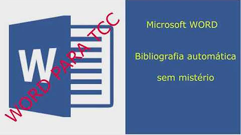 Como ajustar Referências no Word?