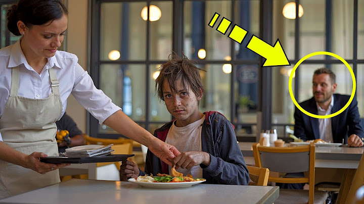 The waitress didn't know a man was watching her. It changed her life forever!