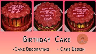 BIRTHDAY CAKE DESIGN| Cake Decorating Ideas