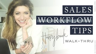 How to Get Comfortable SELLING! { HoneyBook Tutorial + Sales Workflow } screenshot 4