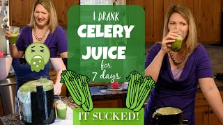 I DRANK CELERY JUICE FOR 7 DAYS | IT SUCKED | Celery Juice Cleanse 2019 I Drank Celery Juice For 7 Days Cleanse Zhan Denise