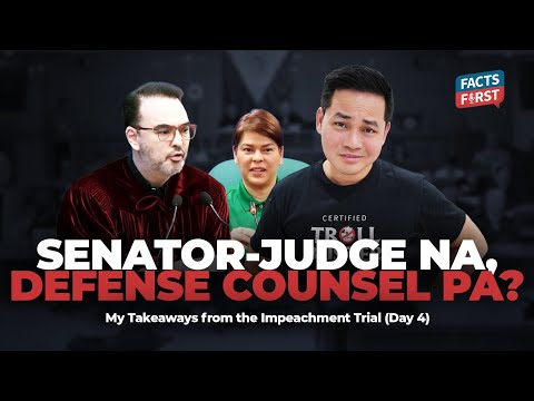 Trial Day 4: Ang dilemma ng mga abugado ni VP Sara Duterte