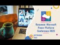 Resumen de la Microsoft Power Platform Conference - Septiembre 2022 #MPPC2022 #MPPC22