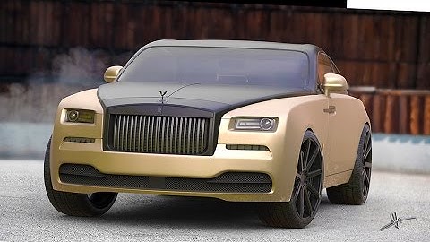 Rolls Royce Wraith | 3Ds Max Timelapse