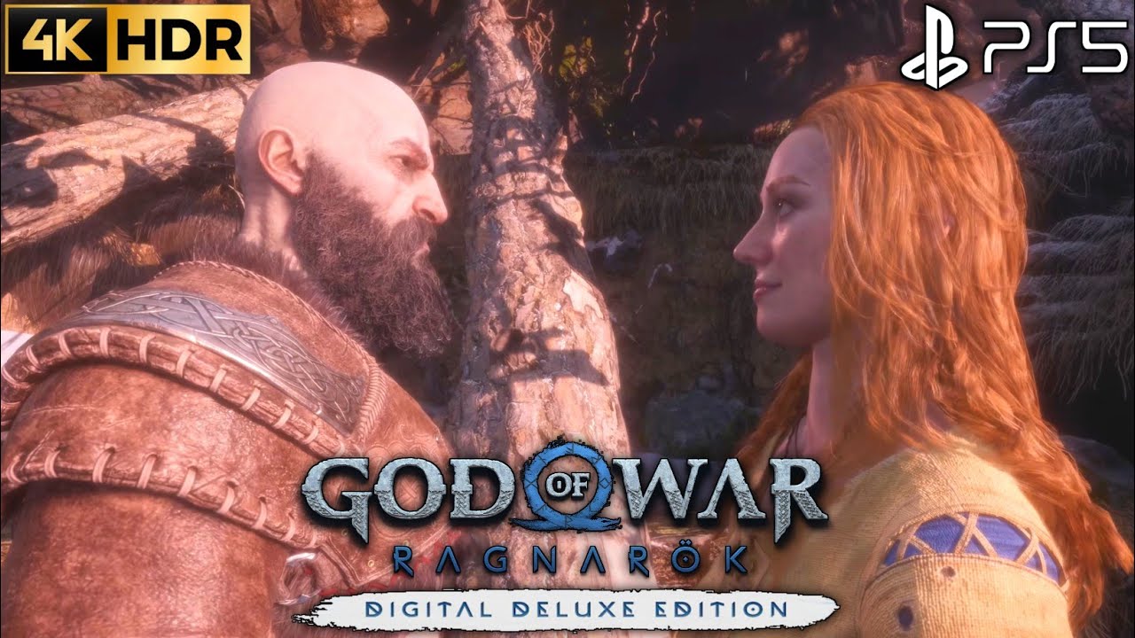 Kratos Meets Faye GOD OF WAR RAGNAROK Kratos and Faye Scene|PS5 GOW ...