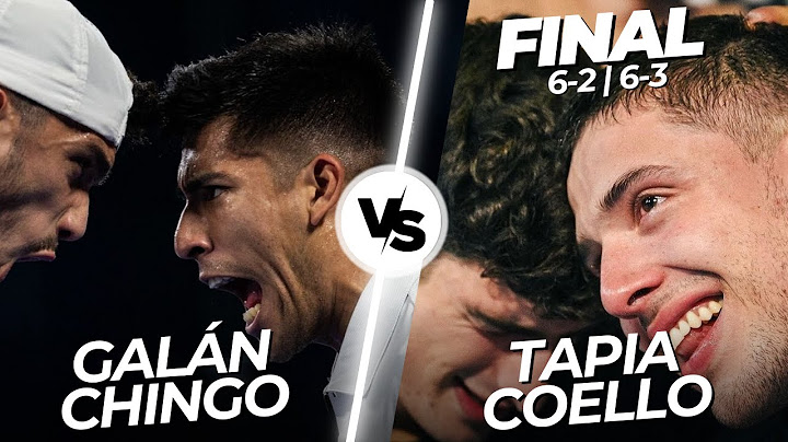 Tapia - Coello 🆚 Chingotto - Galán | FINAL Málaga 🇪🇸 Premier Padel P1 🎾