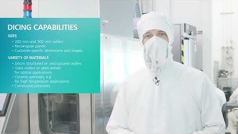200 mm MEMS Back End and Packaging - Dicing and Assembly | Fraunhofer IPMS