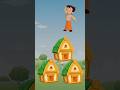 भीम का लड्डू किस घर में है 😱~mini wood toy-woodworking art skill wood /handcrafts #shorts