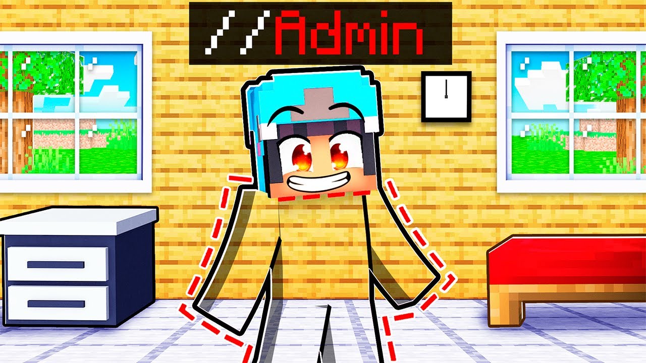 Using OWNER ADMIN COMMANDS in Hide and Seek Minecraft!