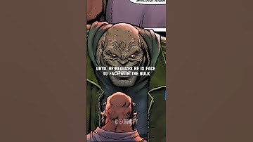 Hulk Humbles Sabretooth