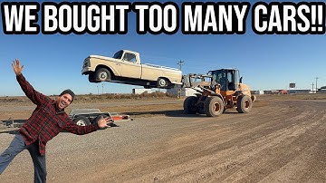 Epic Haul Of Dry Oklahoma Fords!! - Model A, Model T, & 66 F100