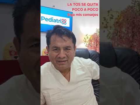 ¿Tu tesorito está con TOS VARIOS DÍAS? ¿Quieres quitar esa tos? #pediatrix #drjuanescudero #tos