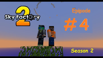 Minecraft Sky Factory 2 S2E4 - Automatic Tree Farm Setup