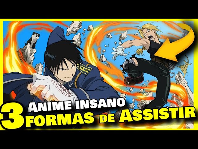 Fullmetal Alchemist Brotherhood Dublado Online - Assistir Anime FMAB Netflix  Filme Ep 1 